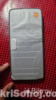 Redmi Note 13 Pro 5G, 8GB RAM, 256GB Storage, New